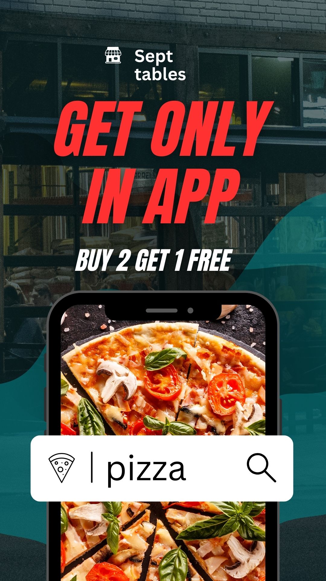 Écran application 7tables